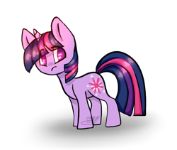 Size: 493x416 | Tagged: safe, artist:vikuskaal, imported from derpibooru, twilight sparkle, pony, unicorn, chibi, female, mare, solo, transparent background, unicorn twilight