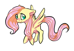 Size: 728x498 | Tagged: safe, artist:vikuskaal, imported from derpibooru, fluttershy, pegasus, pony, female, floppy ears, mare, simple background, solo, transparent background