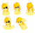 Size: 1536x1476 | Tagged: safe, artist:little-sketches, artist:php146, imported from derpibooru, oc, oc only, oc:firefly, pegasus, pony, chest fluff, chibi, ear fluff, floppy ears, male, simple background, solo, stallion, white background