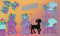 Size: 4000x2400 | Tagged: safe, imported from derpibooru, oc, oc:kokabiel, pony, vampony, big, draft, male, reference sheet, smooch, stallion