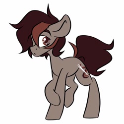 Size: 1024x1024 | Tagged: safe, artist:crimmharmony, imported from derpibooru, oc, oc only, earth pony, pony, simple background, solo