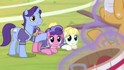 Size: 1920x1080 | Tagged: safe, imported from derpibooru, screencap, berry blend, berry bliss, november rain, snails, summer breeze, pony, 2 4 6 greaaat, ball, basket, friendship student, levitation, magic, self-levitation, telekinesis