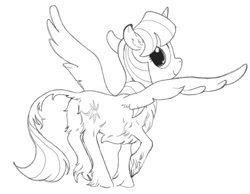 Size: 500x388 | Tagged: safe, artist:spectralunicorn, imported from derpibooru, twilight sparkle, alicorn, pony, female, fluffy, leonine tail, mare, smiling, solo, twilight sparkle (alicorn)