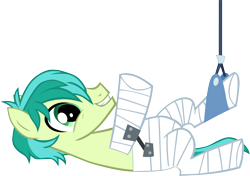 Size: 11219x7878 | Tagged: safe, artist:memnoch, imported from derpibooru, sandbar, earth pony, pony, bandage, injured, male, simple background, solo, transparent background, vector