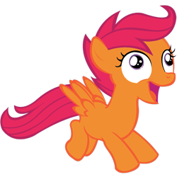 Size: 894x894 | Tagged: artist needed, safe, artist:undeadponysoldier, edit, editor:undeadponysoldier, imported from derpibooru, vector edit, scootaloo, wild card, pegasus, pony, elements of insanity, anti-hero, anti-heroine, cutie mark creeps, derp, faic, female, filly, funny, karateloo, solo, tomboy, vector, wings