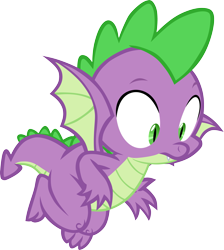 Size: 3145x3514 | Tagged: safe, artist:memnoch, imported from derpibooru, spike, dragon, male, simple background, solo, transparent background, vector, winged spike, wings