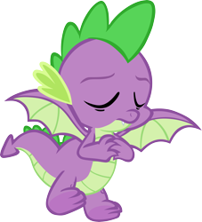 Size: 3501x3848 | Tagged: safe, artist:memnoch, imported from derpibooru, spike, dragon, claws, eyes closed, flying, frown, male, simple background, solo, spread toes, spread wings, toes, transparent background, underfoot, vector, winged spike, wings