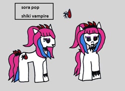 Size: 972x711 | Tagged: safe, artist:ask-luciavampire, imported from derpibooru, oc, earth pony, pony, vampire, vampony, tumblr:the-vampire-academy, 1000 hours in ms paint, profile, tumblr
