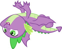 Size: 8081x6455 | Tagged: safe, artist:memnoch, imported from derpibooru, spike, dragon, dragon dropped, claws, male, simple background, solo, tail, toes, transparent background, vector, winged spike, wings