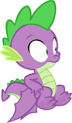 Size: 2373x4028 | Tagged: safe, artist:memnoch, imported from derpibooru, spike, dragon, claws, male, simple background, solo, spread toes, transparent background, vector, winged spike, wings