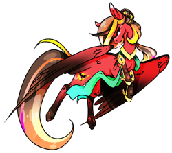 Size: 1024x912 | Tagged: safe, artist:oneiria-fylakas, imported from derpibooru, oc, oc only, oc:oneiria fylakas, alicorn, pony, female, mare, rainbow power, simple background, solo, transparent background