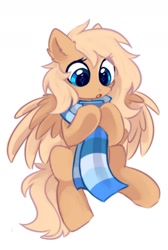 Size: 1084x1615 | Tagged: safe, artist:mirtash, imported from derpibooru, oc, oc only, oc:mirta whoowlms, pegasus, pony, clothes, female, mare, rcf community, scarf