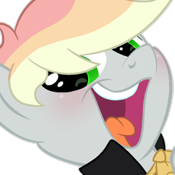 Size: 894x894 | Tagged: safe, artist:moonlightdisney5, artist:thatonefluffs, imported from derpibooru, oc, oc only, oc:blazer sketch, pony, base used, blushing, open mouth, simple background, solo, transparent background