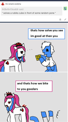 Size: 886x1585 | Tagged: safe, artist:ask-luciavampire, imported from derpibooru, oc, earth pony, pegasus, pony, vampire, vampony, tumblr:the-vampire-academy, ask, tumblr