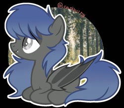 Size: 951x828 | Tagged: safe, artist:cadbury, imported from derpibooru, oc, oc:shiny georgia, bat pony, pony, base used, bat pony oc