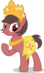 Size: 693x1152 | Tagged: safe, artist:luckreza8, imported from derpibooru, oc, oc:salasika, pony, happy, indonesia, nusaponycon, simple background, transparent background, vector