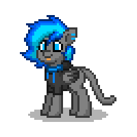 Size: 200x200 | Tagged: safe, artist:joncantplay, imported from derpibooru, oc, oc only, oc:jon, cat, cat pony, original species, pony, pony town, cute, simple background, transparent background