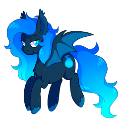 Size: 540x530 | Tagged: safe, artist:horsepaws, imported from derpibooru, oc, oc only, oc:willow whisper, bat pony, pony, female, mare, simple background, solo, transparent background