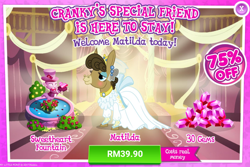 Size: 1034x690 | Tagged: safe, imported from derpibooru, matilda, donkey, advertisement, costs real money, gameloft, gem, official