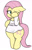 Size: 1045x1648 | Tagged: safe, artist:airsicksubset, artist:blitzyflair, imported from derpibooru, fluttershy, pegasus, pony, bipedal, clothes, cute, female, floppy ears, mare, morning ponies, pajamas, shirt, simple background, solo, white background, wide hips