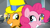 Size: 1920x1080 | Tagged: safe, imported from derpibooru, screencap, banana mash, cheese sandwich, lavender chuckle, pinkie pie, pony, the last laugh, back to back, background pony, clothes, dancing, discovery family logo, duo focus, eye contact, factory, female, gag factory, hat, looking at each other, male, mare, stallion, top hat, tuxedo, unnamed character, unnamed pony