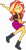 Size: 4581x8781 | Tagged: safe, artist:digimonlover101, artist:shootingstarsentry, imported from derpibooru, sunset shimmer, do it for the ponygram!, equestria girls, equestria girls series, spoiler:eqg series (season 2), absurd resolution, boots, clothes, cute, female, geode of empathy, high heel boots, magical geodes, moe, one eye closed, shimmerbetes, shoes, simple background, skirt, smiling, solo, transparent background, vector, wink