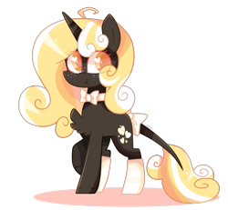 Size: 2937x2713 | Tagged: safe, artist:shyshella, imported from derpibooru, oc, oc only, oc:colena, pony, unicorn, chest fluff, clothes, digital art, female, mare, simple background, socks, solo, transparent background