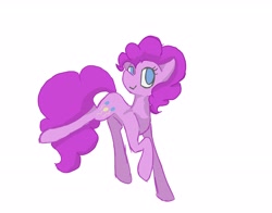 Size: 5100x4000 | Tagged: safe, imported from derpibooru, pinkie pie, earth pony, pony, female, sketchy, smiling, solo