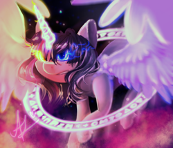 Size: 2538x2169 | Tagged: dead source, safe, artist:thewickedvix, imported from derpibooru, princess celestia, princess luna, twilight sparkle, alicorn, pony, fusion, solo focus, twilight sparkle (alicorn)