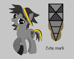 Size: 524x420 | Tagged: safe, artist:selenaede, artist:worldofcaitlyn, imported from derpibooru, earth pony, pony, base used, cutie mark, krader, lego, mixels, ponified