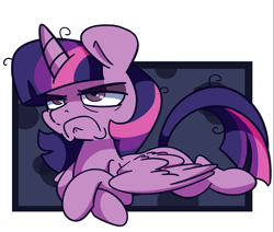 Size: 1497x1271 | Tagged: safe, artist:lou, edit, imported from derpibooru, twilight sparkle, alicorn, pony, :c, >:c, angry, cute, female, frown, grumpy, grumpy twilight, madorable, solo, twilight sparkle (alicorn)