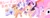 Size: 2048x717 | Tagged: dead source, safe, artist:poneko-chan, imported from derpibooru, applejack, fluttershy, pinkie pie, rainbow dash, rarity, twilight sparkle, alicorn, earth pony, pegasus, pony, unicorn, female, mane six, mare