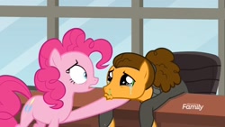 Size: 1920x1080 | Tagged: safe, imported from derpibooru, screencap, cheese sandwich, pinkie pie, pony, the last laugh, crying, cute, diacheeses, runny nose, sad, sadorable
