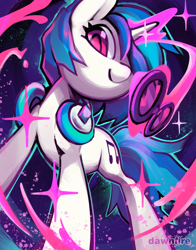 Size: 1650x2100 | Tagged: safe, artist:dawnfire, imported from derpibooru, dj pon-3, vinyl scratch, pony, unicorn, colored pupils, cute, female, glasses, glowing horn, horn, levitation, looking at you, magic, magic aura, mare, solo, telekinesis, vinylbetes