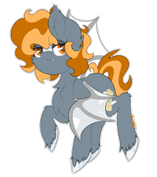 Size: 1906x2154 | Tagged: safe, artist:ezzerie, deleted from derpibooru, imported from derpibooru, oc, oc:snooze news, bat pony, pony, bat pony oc