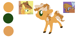 Size: 1133x547 | Tagged: safe, artist:angelstar000, imported from derpibooru, braeburn, little strongheart, buffalo, hybrid, bisony, braeheart, family, female, male, offspring, parent:braeburn, parent:little strongheart, parents:braeheart, shipping, straight