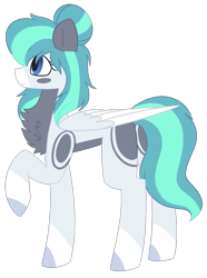 Size: 1939x2601 | Tagged: safe, artist:crazysketch101, imported from derpibooru, oc, pegasus, pony, chest fluff, commission, raised hoof, simple background, solo, transparent background