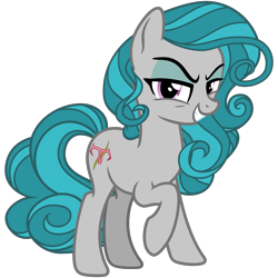 Size: 3200x3200 | Tagged: safe, alternate version, artist:cheezedoodle96, idw, imported from derpibooru, swift foot, earth pony, pony, spoiler:comic, spoiler:comicfeatsoffriendship01, .svg available, cutie mark, evil, evil grin, eyeshadow, female, filly, grin, high res, idw showified, lidded eyes, looking at you, makeup, mare, raised hoof, simple background, smiling, smiling at you, solo, svg, teenager, thracian, transparent background, vector