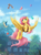Size: 1031x1400 | Tagged: safe, artist:margony, imported from derpibooru, fluttershy, bird, butterfly, pegasus, pony, basket, chest fluff, cute, ear fluff, female, flying, fruit, head turn, holding, looking at something, looking up, mare, outdoors, shyabetes, sky, smiling, solo, spread wings, tree, turned head, wings