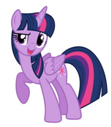 Size: 5920x6750 | Tagged: safe, artist:estories, imported from derpibooru, twilight sparkle, alicorn, pony, absurd resolution, cute, female, raised hoof, simple background, solo, transparent background, twiabetes, twilight sparkle (alicorn), vector