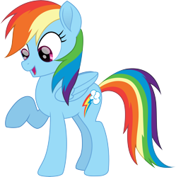 Size: 8239x8282 | Tagged: safe, artist:illumnious, imported from derpibooru, rainbow dash, pegasus, pony, rainbow roadtrip, .ai available, absurd resolution, cute, dashabetes, female, looking down, mare, pointing, simple background, solo, transparent background, vector