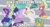 Size: 1366x725 | Tagged: safe, edit, edited screencap, imported from derpibooru, screencap, citrine spark, clever musings, cloudburst, daisy, fire flicker, fire quacker, flower wishes, gallus, princess celestia, sandbar, starlight glimmer, twilight sparkle, alicorn, pony, 2 4 6 greaaat, background pony, caption, friendship student, image macro, shocked expression, super mario world (tv series), text, twilight sparkle (alicorn), youtube poop