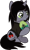 Size: 555x919 | Tagged: safe, artist:lightningbolt, derpibooru exclusive, imported from derpibooru, oc, oc only, oc:demon hellspawn, pony, unicorn, .svg available, clothes, disguise, disguised siren, egg, fangs, holding, hoof hold, horn, interspecies offspring, jewelry, kellin quinn, leviathan cross, magical gay spawn, necklace, offspring, ponified, shirt, show accurate, simple background, sitting, sleeping with sirens, slit eyes, slit pupils, solo, svg, t-shirt, transparent background, vector