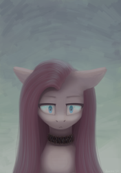 Size: 1900x2700 | Tagged: safe, artist:avrameow, imported from derpibooru, pinkie pie, earth pony, pony, despair, female, floppy ears, lidded eyes, looking at you, mare, pinkamena diane pie, sad