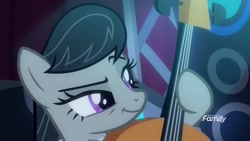 Size: 1920x1080 | Tagged: safe, imported from derpibooru, screencap, octavia melody, earth pony, pony, a horse shoe-in, discovery family logo, female, mare, solo