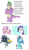 Size: 1280x2212 | Tagged: safe, artist:ta-na, imported from derpibooru, gabby, princess ember, rarity, spike, sweetie belle, dragon, griffon, pony, unicorn, the last problem, spoiler:s09, blushing, dragon lord ember, emberspike, female, gigachad spike, harem, male, older, older spike, romantic, shipping, spabby, sparity, spike gets all the mares, spikebelle, straight, teasing, winged spike, wings