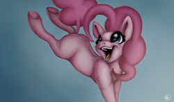 Size: 3400x2000 | Tagged: safe, artist:pegasister223, imported from derpibooru, pinkie pie, pony, female, missing cutie mark, solo