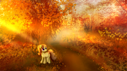 Size: 5120x2880 | Tagged: safe, artist:startledflowerpony, imported from derpibooru, aloha, pony, unicorn, solo, tree