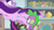 Size: 1280x720 | Tagged: safe, imported from derpibooru, screencap, spike, starlight glimmer, twilight sparkle, alicorn, dragon, a horse shoe-in, eyes on the prize, looking at butt, twilight sparkle (alicorn), winged spike, wings