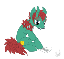 Size: 1000x917 | Tagged: artist needed, safe, imported from derpibooru, pony, ava's demon, drawing, ponified, tuls tenebrose